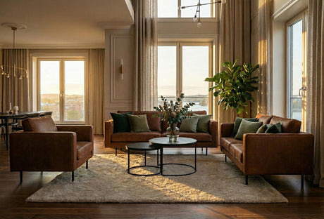 Texas 2,5-Sits Soffa Cognac