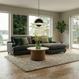 Tor Divansoffa - 1,5-sits med schäslong