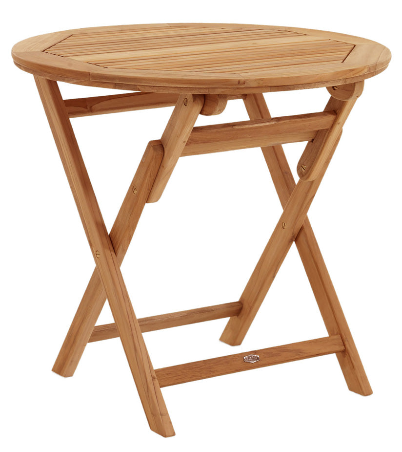 Turin Caféset - Bord 80 cm ink 2st Fällstolar