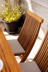 Turin Fällstol Teak