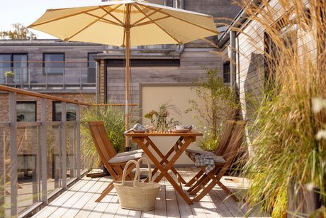 Reggio Träparasoll Ø3m Trä/Natur