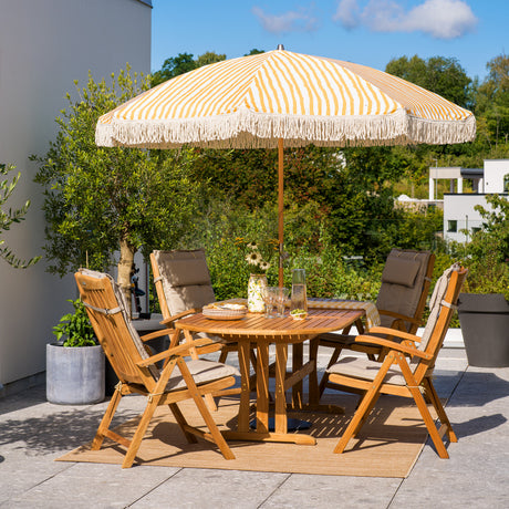 Melbourne bord 190-240 cm Teak