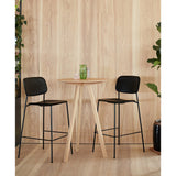 Soft Edge 95 75 cm Barpall Black