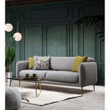 Sevilla 3-sits (214 x 98 x 85 cm) 3-sits bäddsoffa Grå