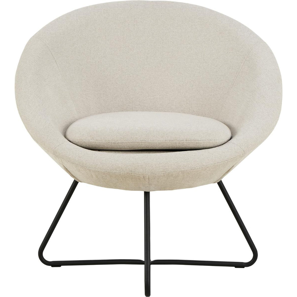 Center Loungefåtölj Apia tyg Beige