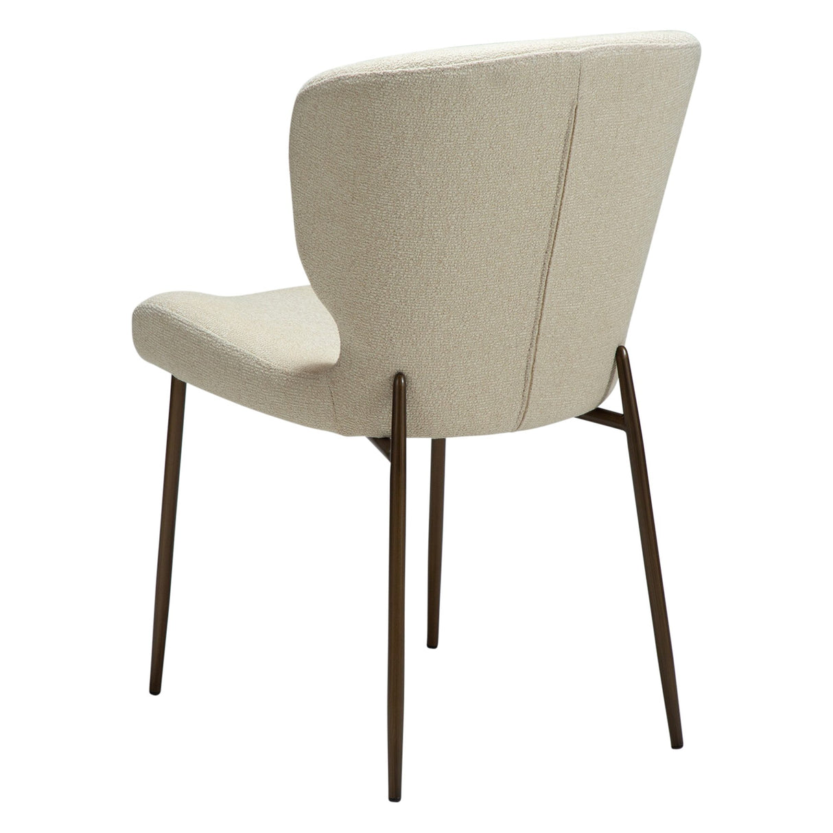 Glory Stol Frosted Almond, Antique Brass