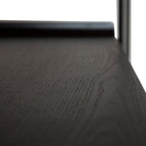 Friyay set om 6 Hylla Black Ash