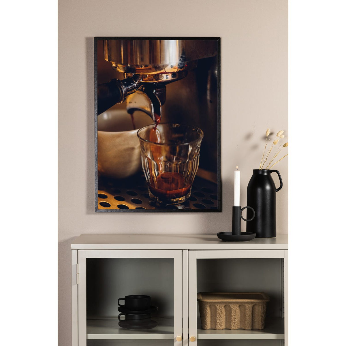 Barista Poster Brun, 30 x 40 cm