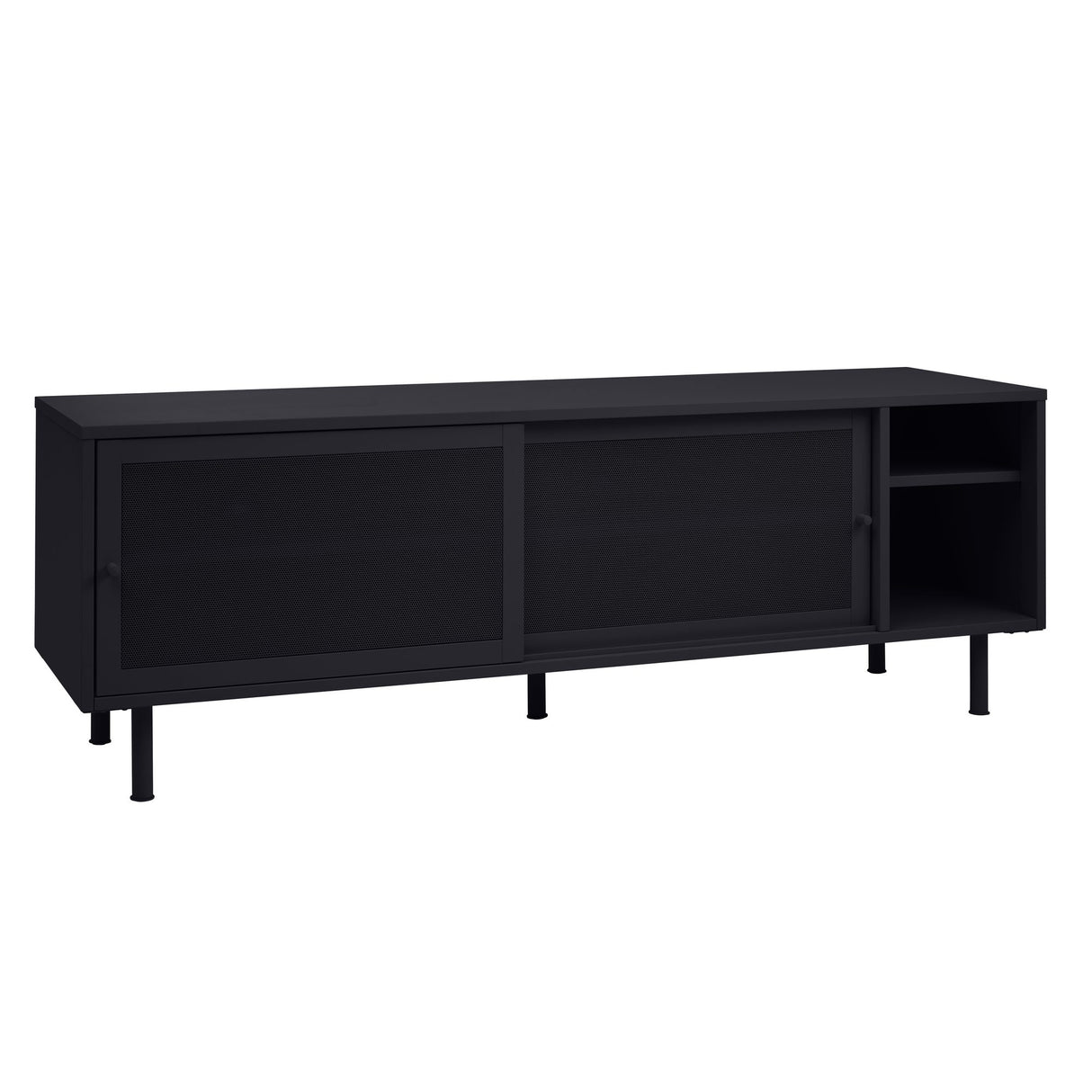 Angolo Mediabänk 160 cm Svart