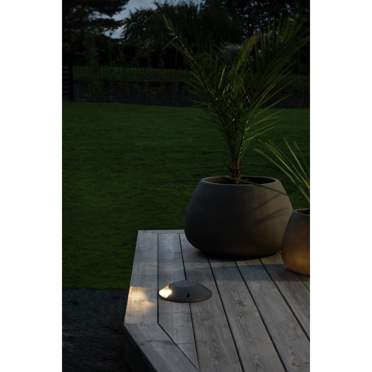 Mark/Deck LED Mörkgrå Spotlight Ute 5W, 1-vägs