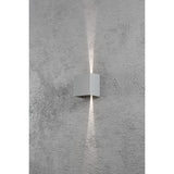 Cremona HP-LED 2x3W 13.5 cm Vägglampa Ute Grå