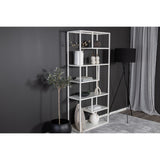 Staal Hylla Vit, 35x85x190