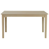 Aker 140x80 cm Matbord vitpigmenterat, 140x80 cm