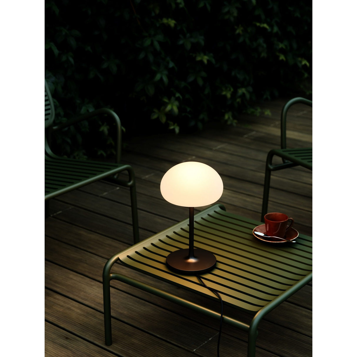 Uppladdningsbar Sponge On A Stick Bordslampa Svart