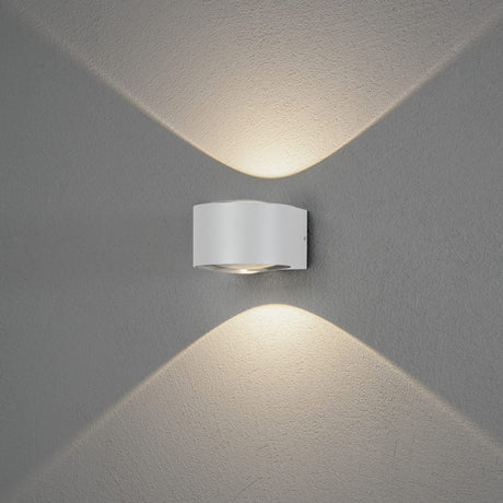 Gela HP-LED Upp/ner Vägglampa Ute Vit
