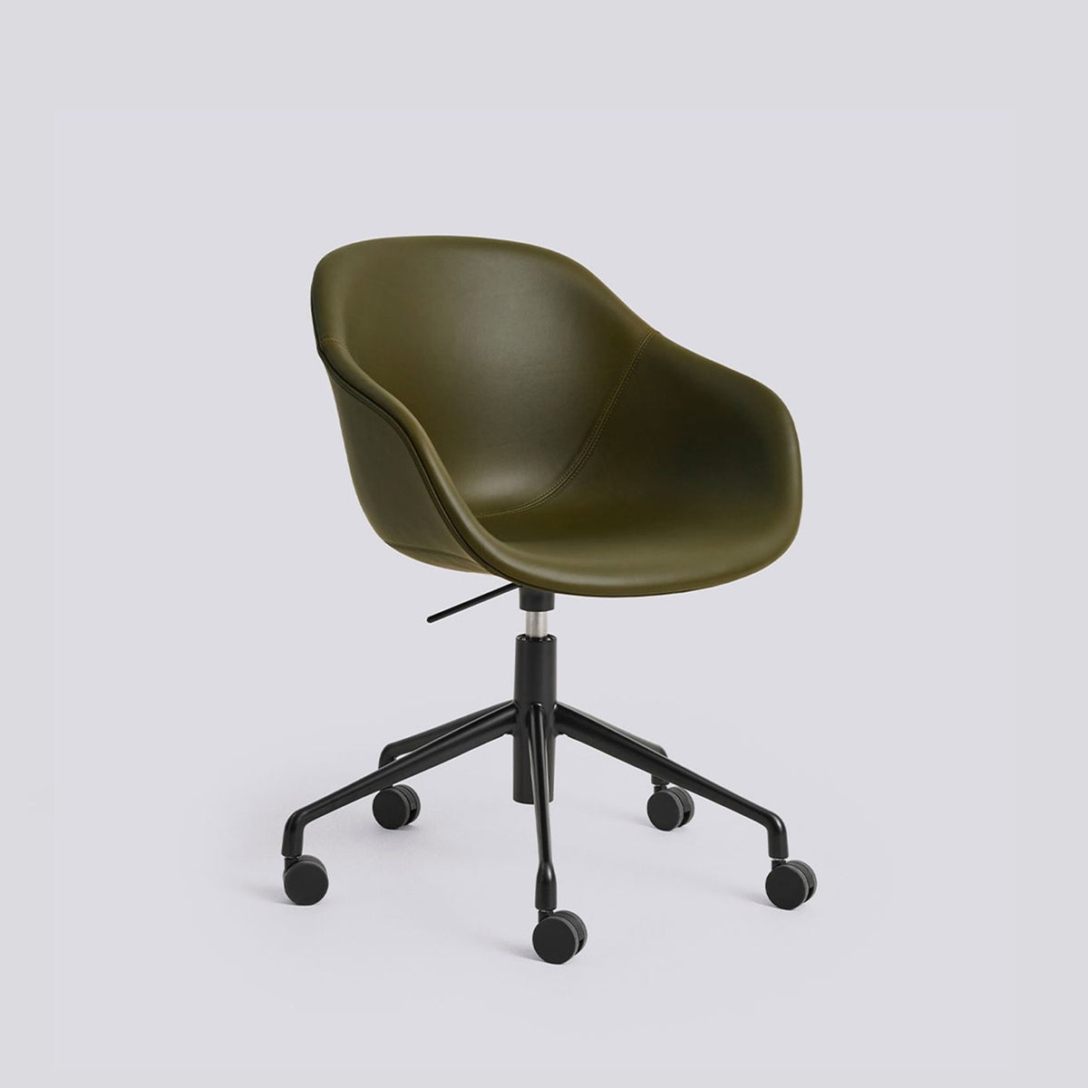 AAC 253 Kontorsstol Sense Forest, Black – pulverlackerad aluminium