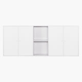 Savannah Quadrant-skänk Vit