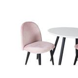 Sammet Barnstol Rosa