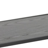 Seaford Bokhylla 78x114x35 cm Svart