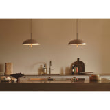 Versale Taklampa 35 cm, Brun
