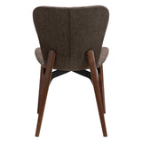 Paragon Stol Major Brown Bouclé, Walnut