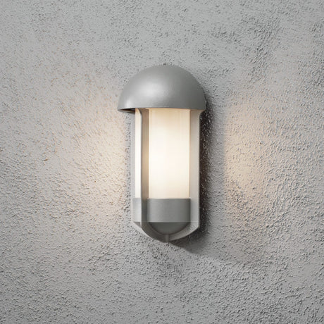 Tyr E27 Vägglampa Ute Aluminium