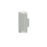 Pollux 2xGU10 Vägglampa Ute Vit, 23.5 cm