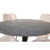 Estelle, Velvet Deluxe Rund matgrupp