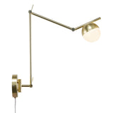 Contina Vägglampa Mässing