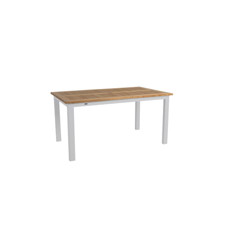 Lyon Utebord 210x92 cm Light Grey/ Teak