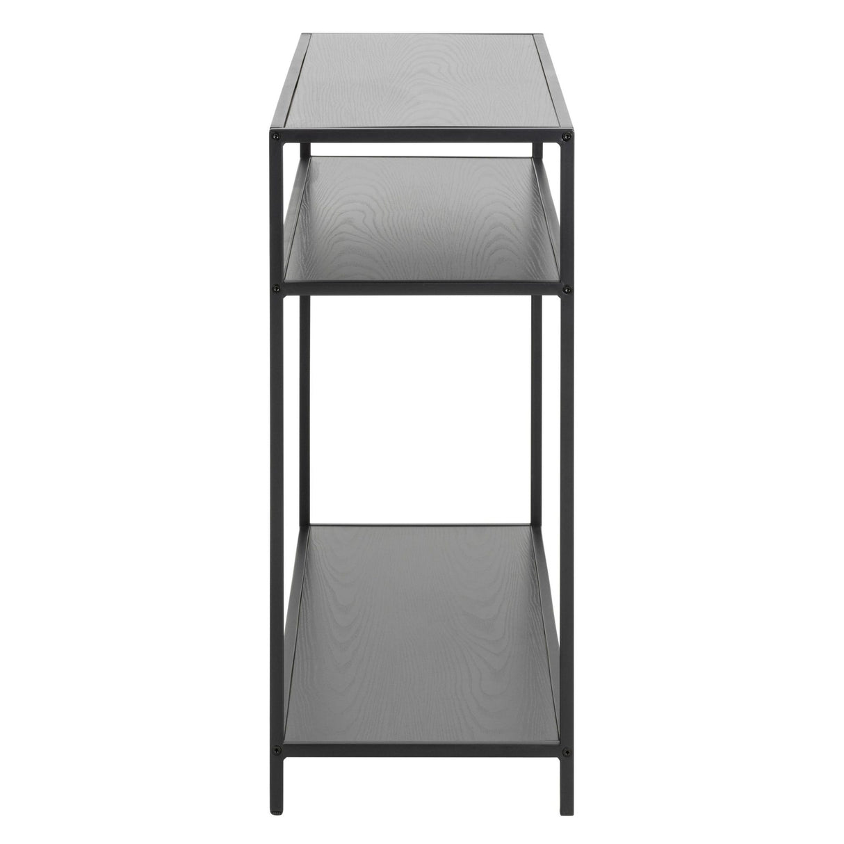 Seaford Konsolbord 79x100x35 cm Svart aska
