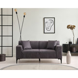Piccolito 2-sits soffa Antracitgrå