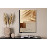 Solflöde Poster Beige, 50 x 70 cm