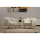 Lisbon Cream Bouclette (70 x 82 x 80 cm) Cream Öronlappsfåtölj