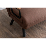 Apia 2-sits (25 x 134 x 121 cm) 2-sits bäddsoffa Ljusbrun