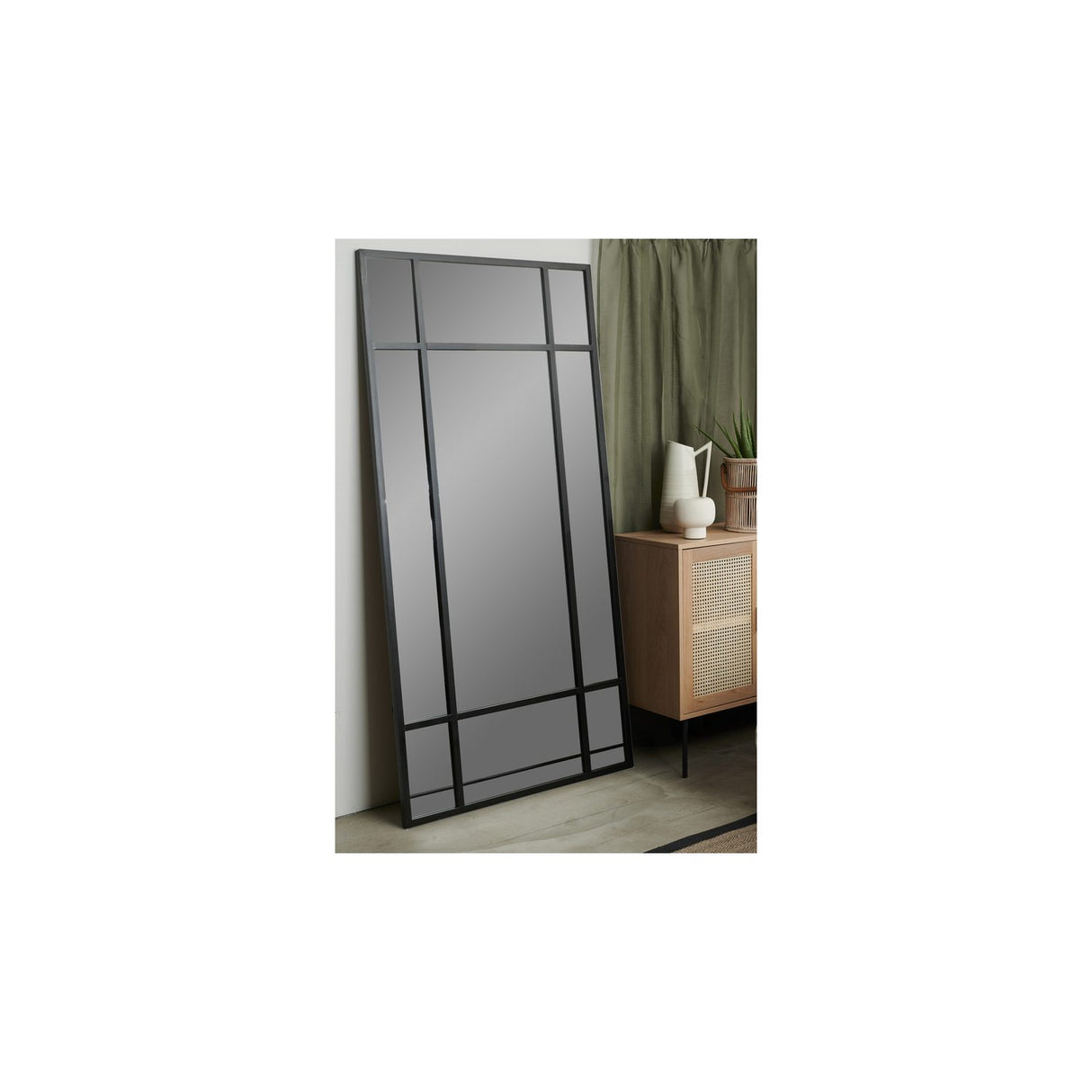 Manhattan i Metall Spegel 200x100 cm