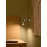 Makoto Satin krom Vägglampa