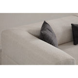 Doha 3-sits (225 x 93 x 75 cm) 3-sitssoffa Vit