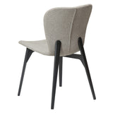 Paragon Stol Pebble Earth Bouclé, Black Ash