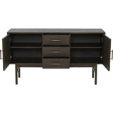 Lyon Sideboard Brunlackad Ekfaner