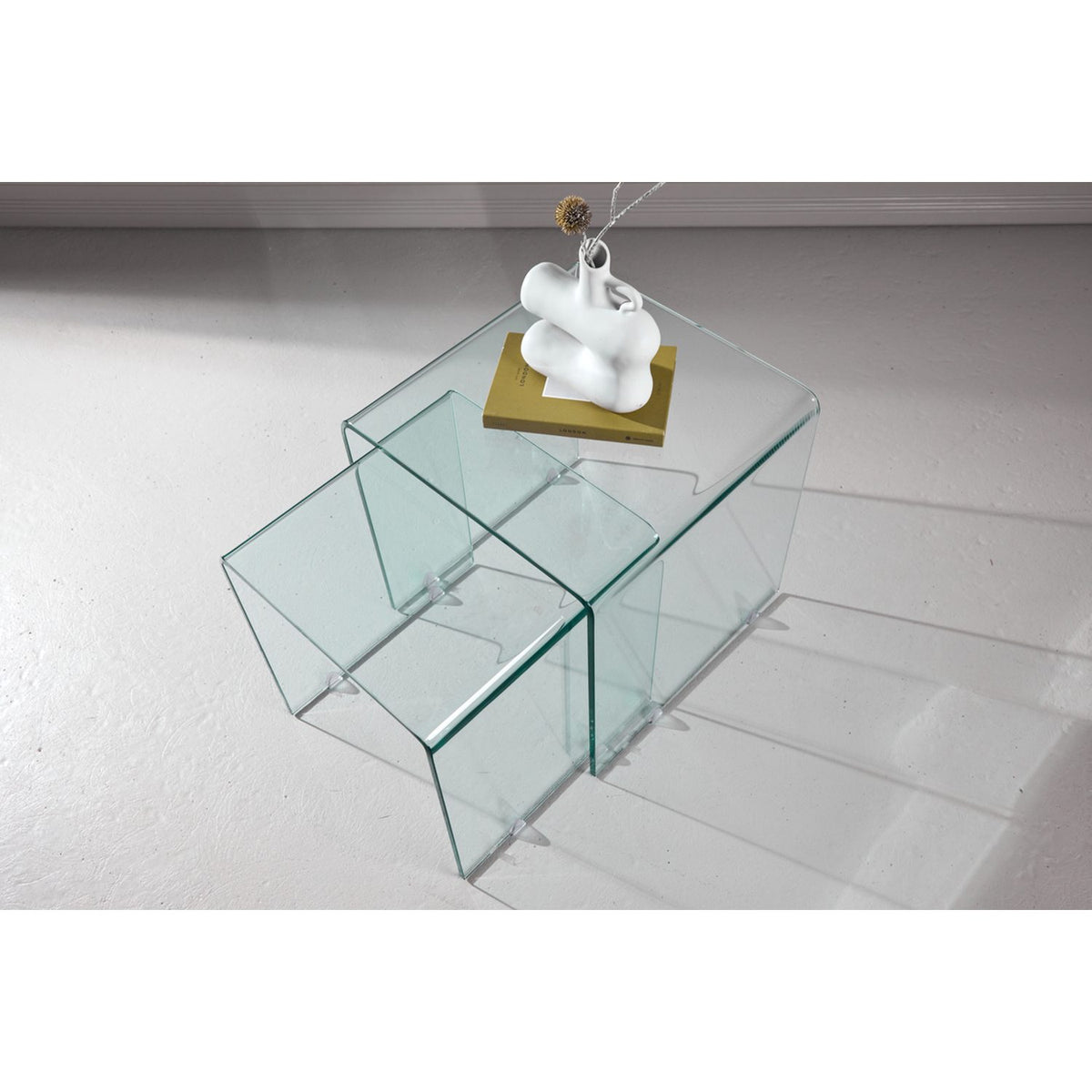 Telemark Sidobord Klar, Table 1: 42x42x42 Table 2: 36x36x39