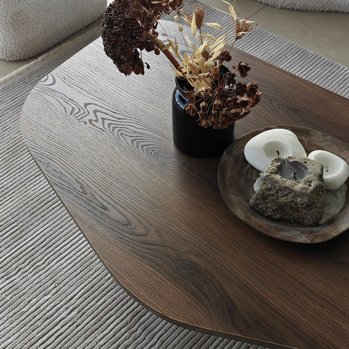 Nova (100 x 35 x 60 cm) Soffbord Valnöt