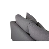 Sofia 3-sitssoffa Grå, Polyester