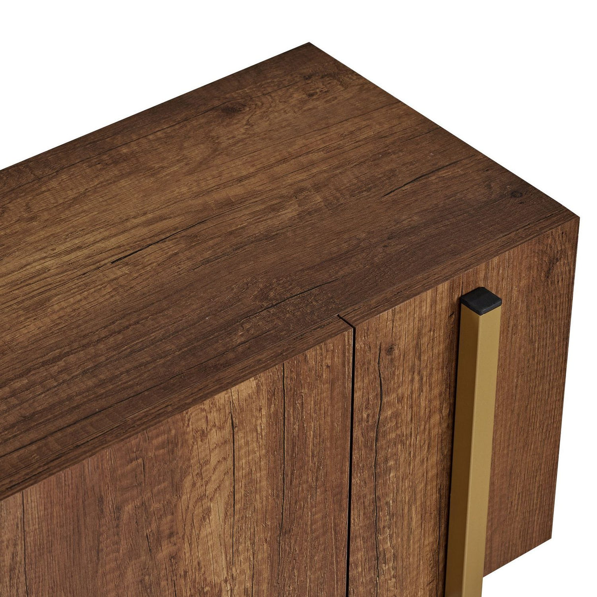 Carlito TV-bänk Walnut Gold