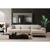 Casablanca Corner (190-308 x 100 x 92 cm) Ecru Hörnsoffa Höger