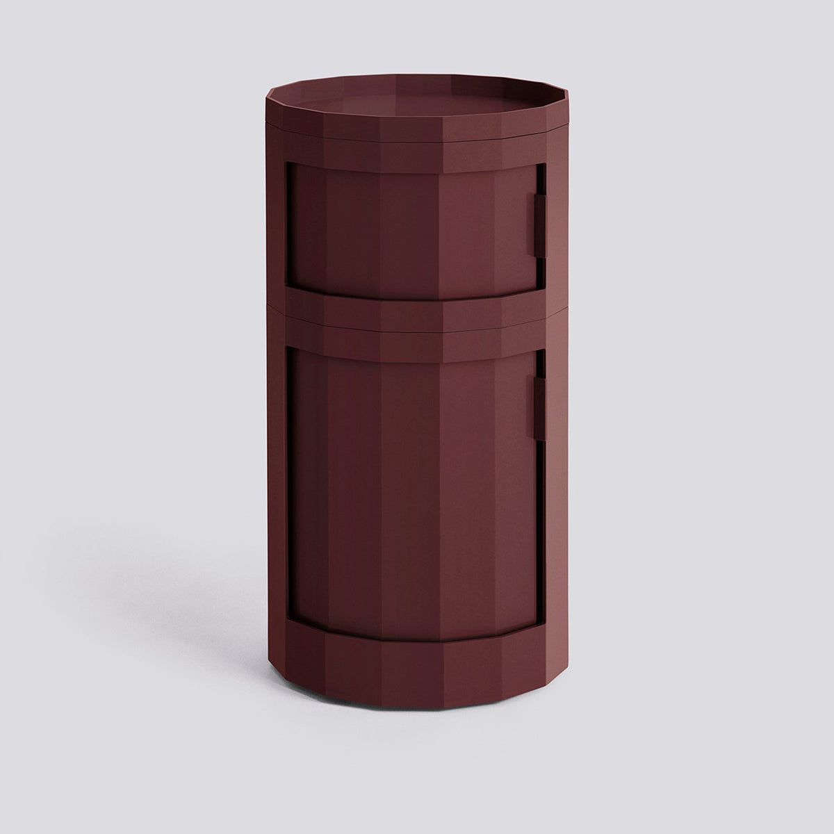 Facet Cabinet 110 38 × 38 × 71 cm Skåp Burgundy