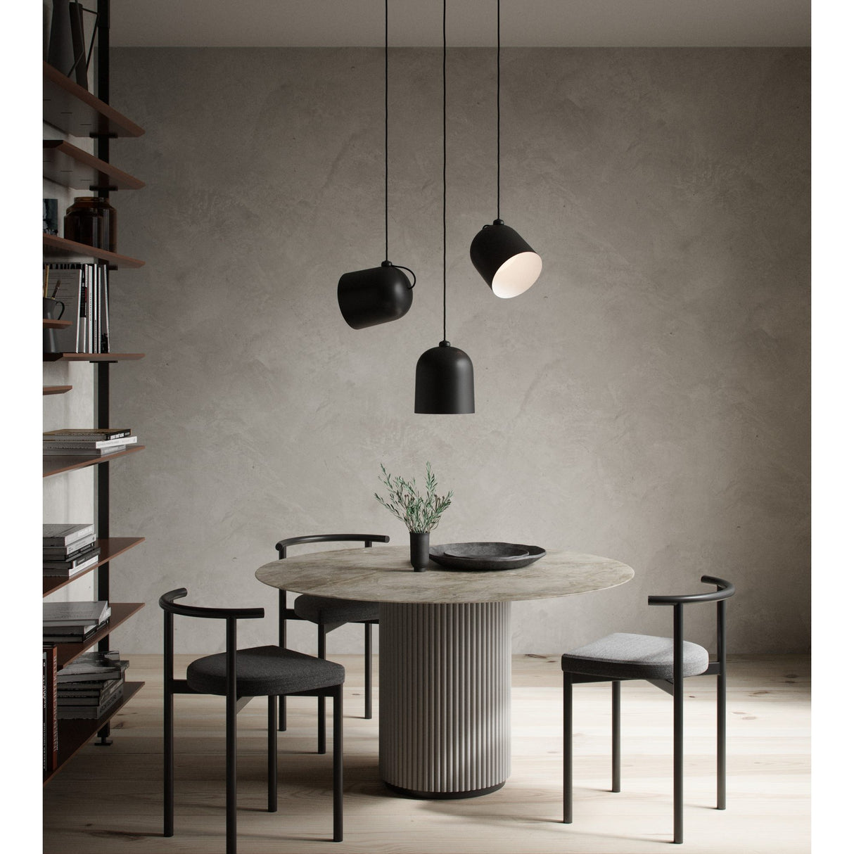 Angle E27 Taklampa Svart