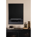 Svart sten Poster 100 x 70