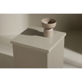 Lenox Sidobord Beige, 40 x 40