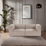 Reykjavik 2 (95 x 190 x 65 cm) 2-sitssoffa Sandbeige